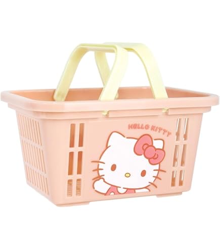 Amazon｜畑山商事 ミニバスケット ハローキティ ホワイト H13×W24